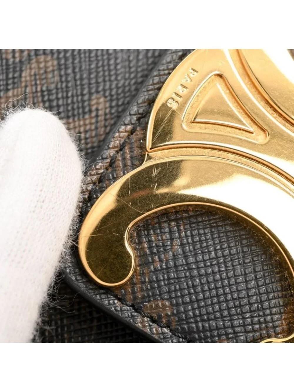 Celine Shoulder Bag Canvas - Picture 9 of 10